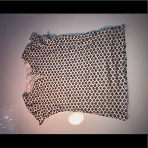 Vintage seashell print T-shirt